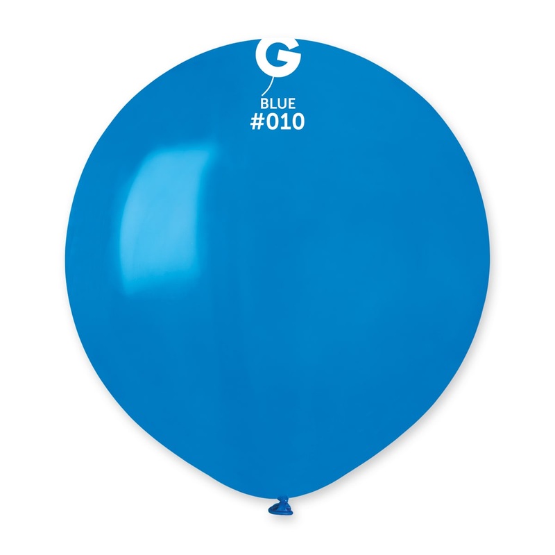 Blue Med 19 Latex Balloons (25 count)