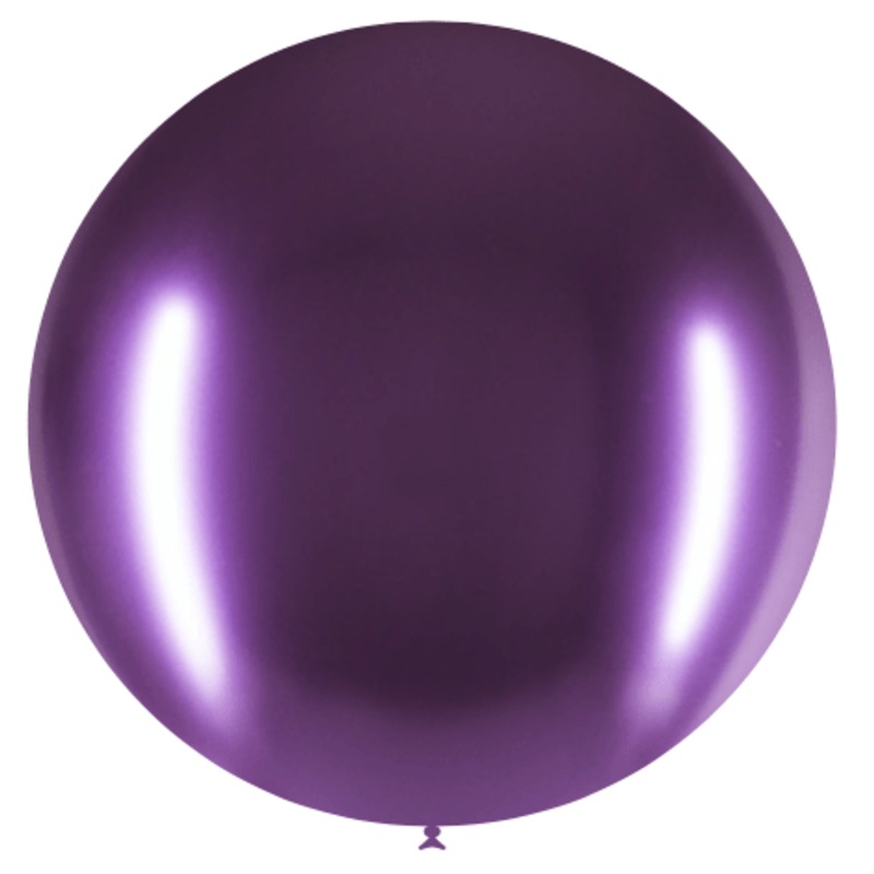 Brilliant Purple 23 Latex Balloons (5 count)