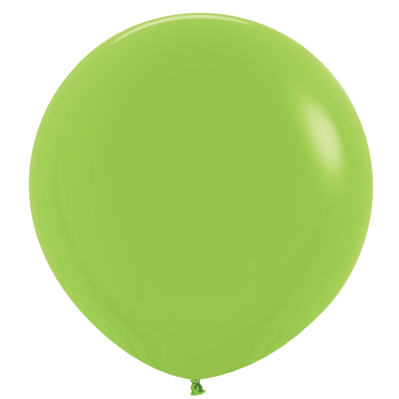Deluxe Key Lime 24 Latex Balloons (10 count)