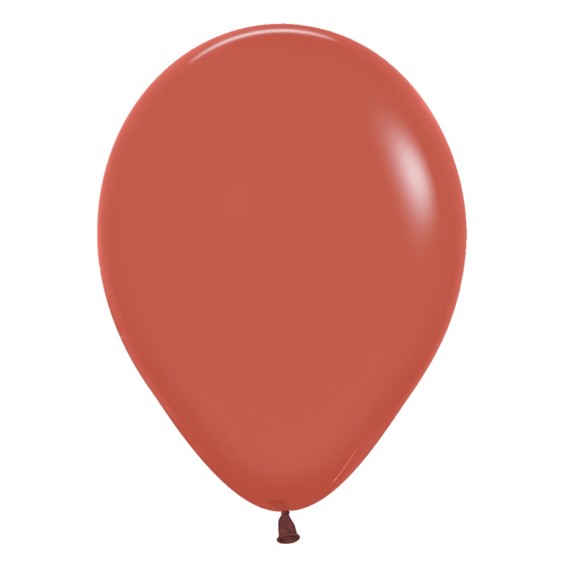Deluxe Terracotta 11 Latex Balloons (100 count)