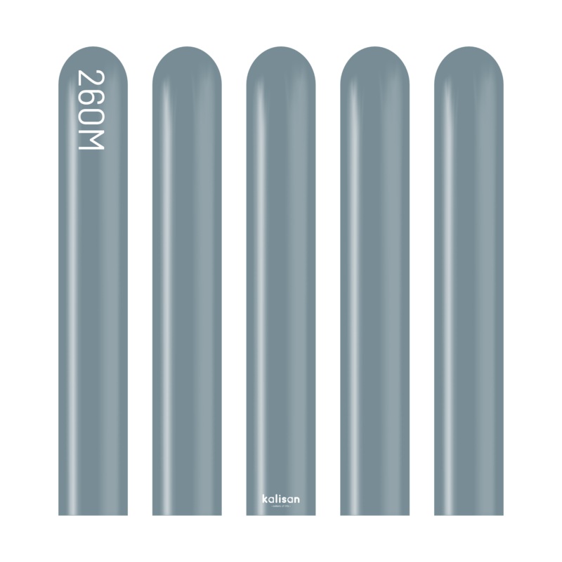 Denim Blue 260 Latex Balloons (100 count)
