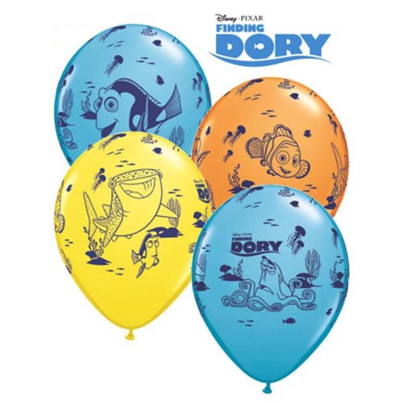 Disney Pixar Dory & Friends 11 Latex Balloons (25 count)