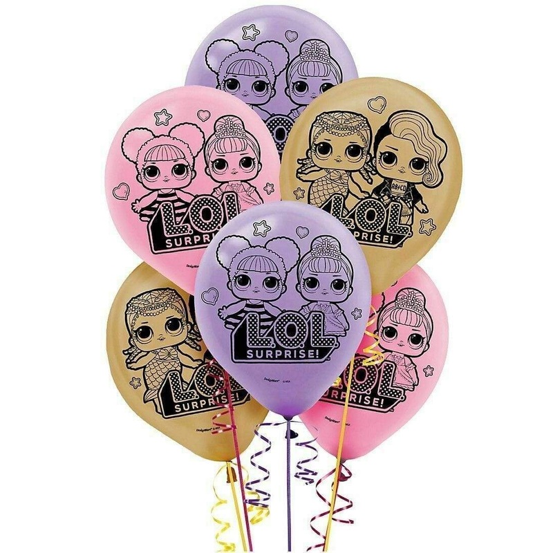 LOL Surprise 12 Latex Balloons (6 Count)