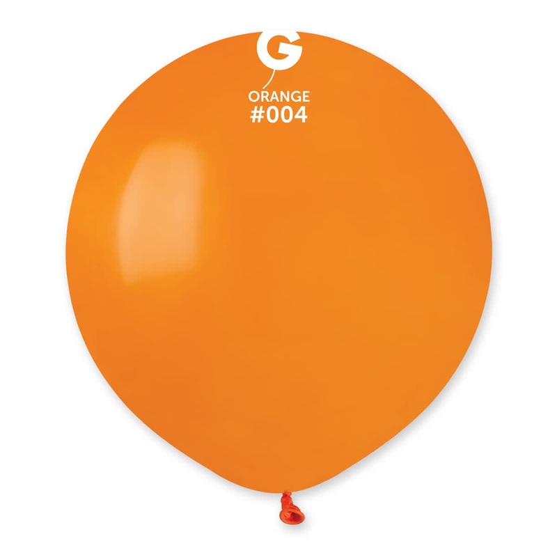 Orange 19 Latex Balloons (25 count)