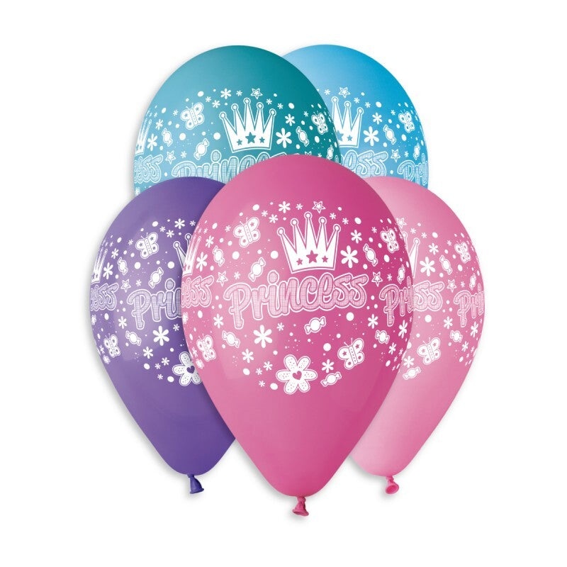 Princess 13 Latex Balloons (50 count)