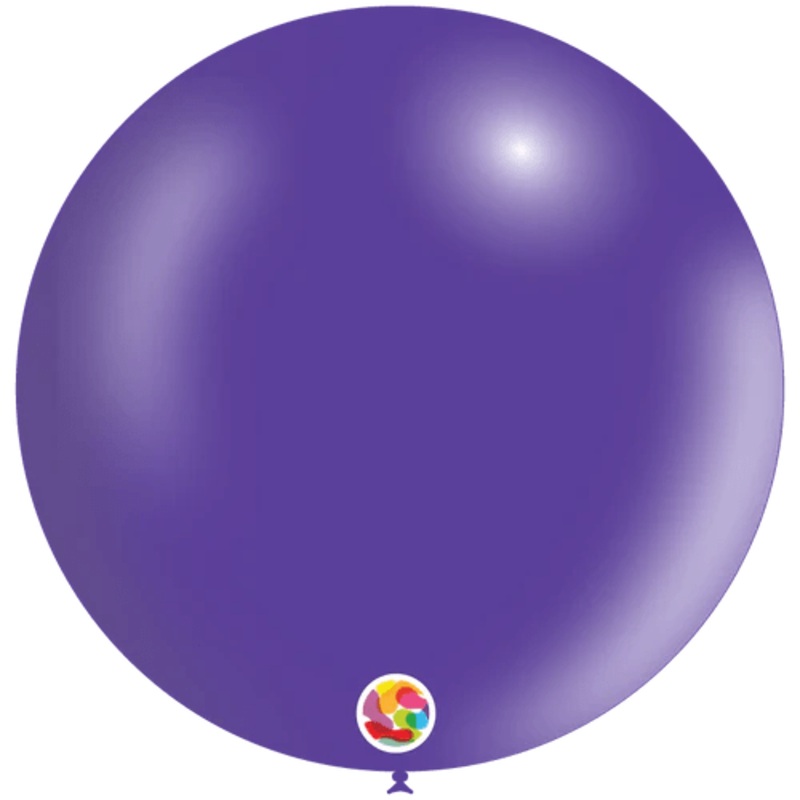 Purple 23 Latex Balloons (5 count)