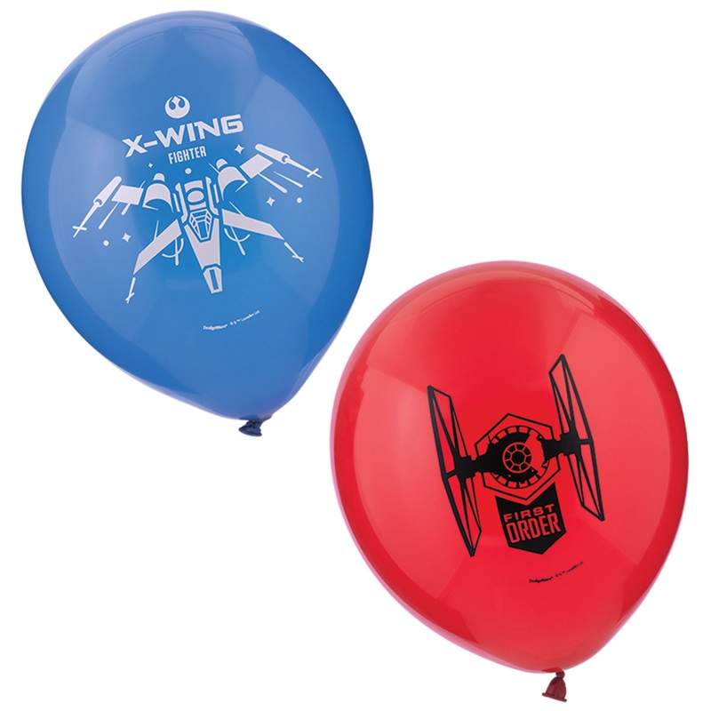 Star Wars Ep VII 12in Ltx 12 Latex Balloons (6 count)