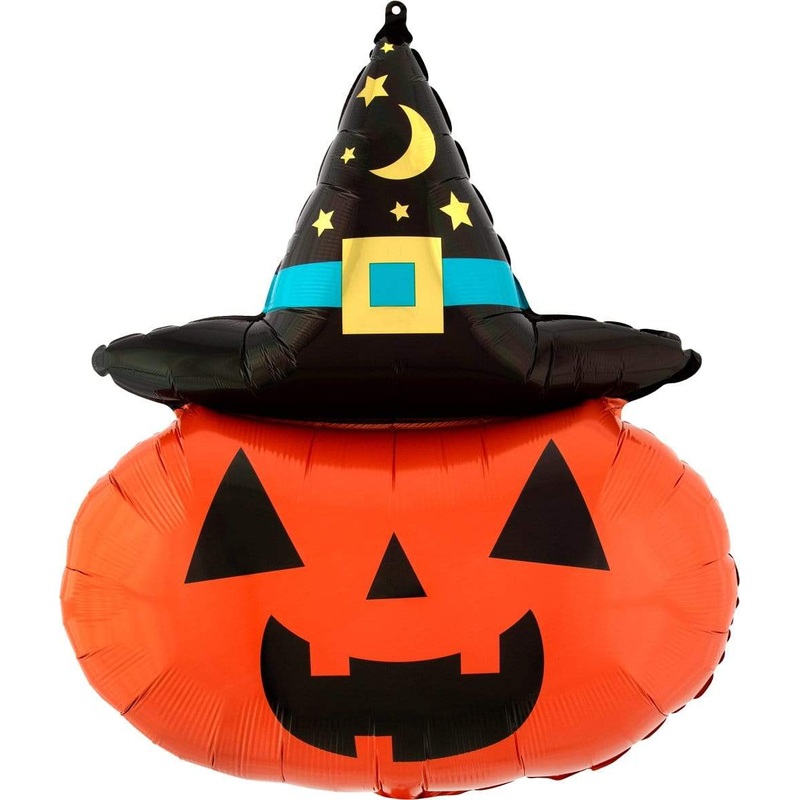 Witchy Halloween Pumpkin 35 Balloon