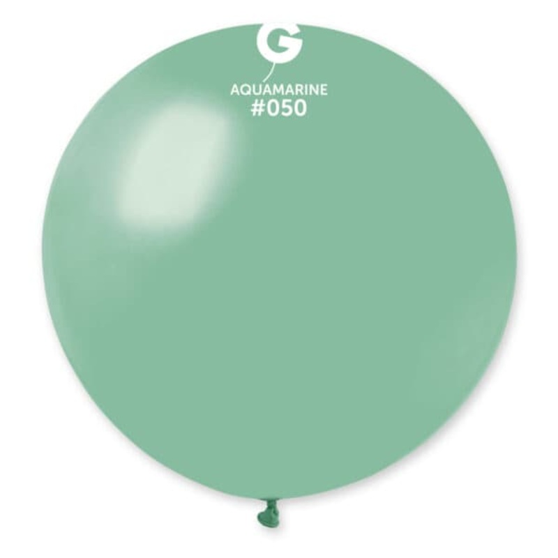 Aquamarine 31 Latex Balloon