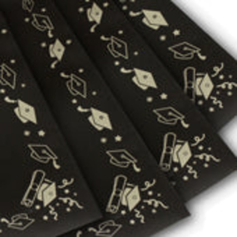 Grad Caps Border Floral Wrap Grad (20 sheets)