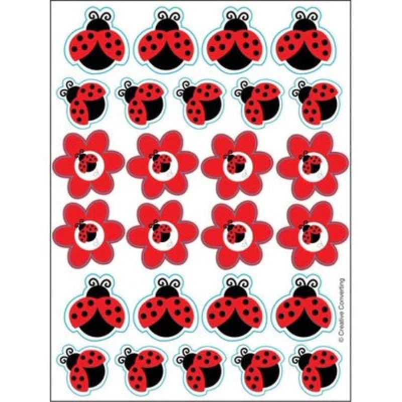 Ladybug Fancy Stickers (4 sheets)