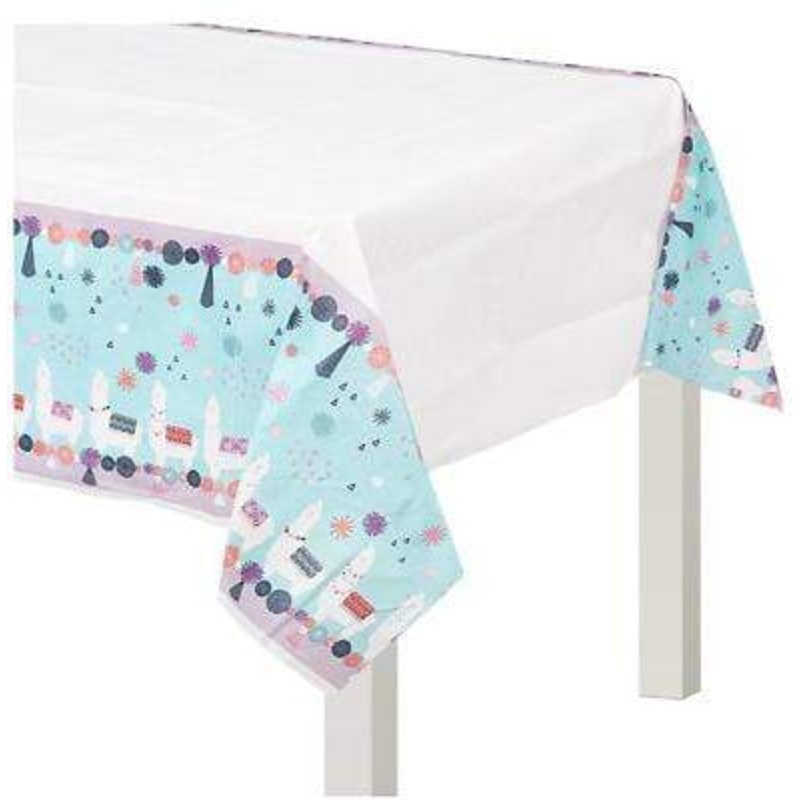 Llama Fun Table Cover