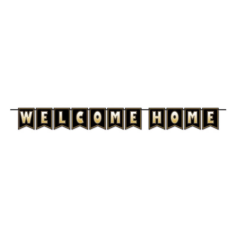 Welcome Home Streamer 6 x 7