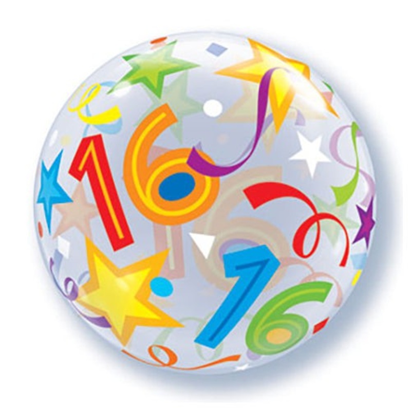 16 Brilliant Stars 22 Bubble Balloon