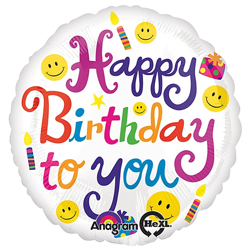 Bold Birthday To You 18 Balloon