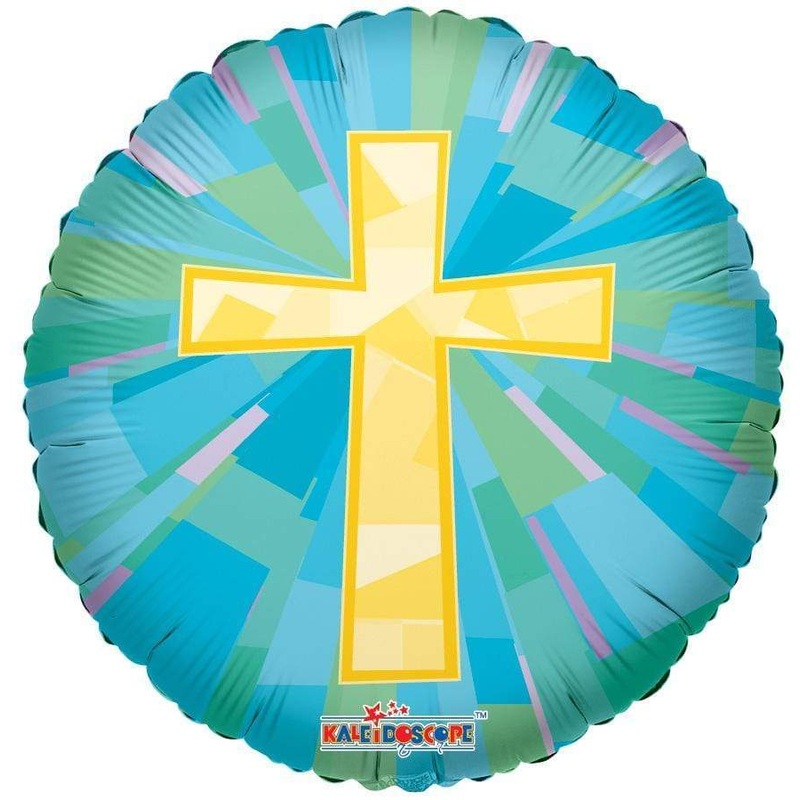 Gold Cross 18 Balloon