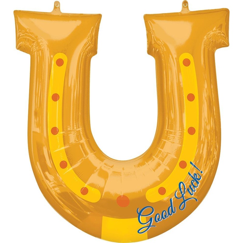 Good Luck Horseshoe 28 Balloon