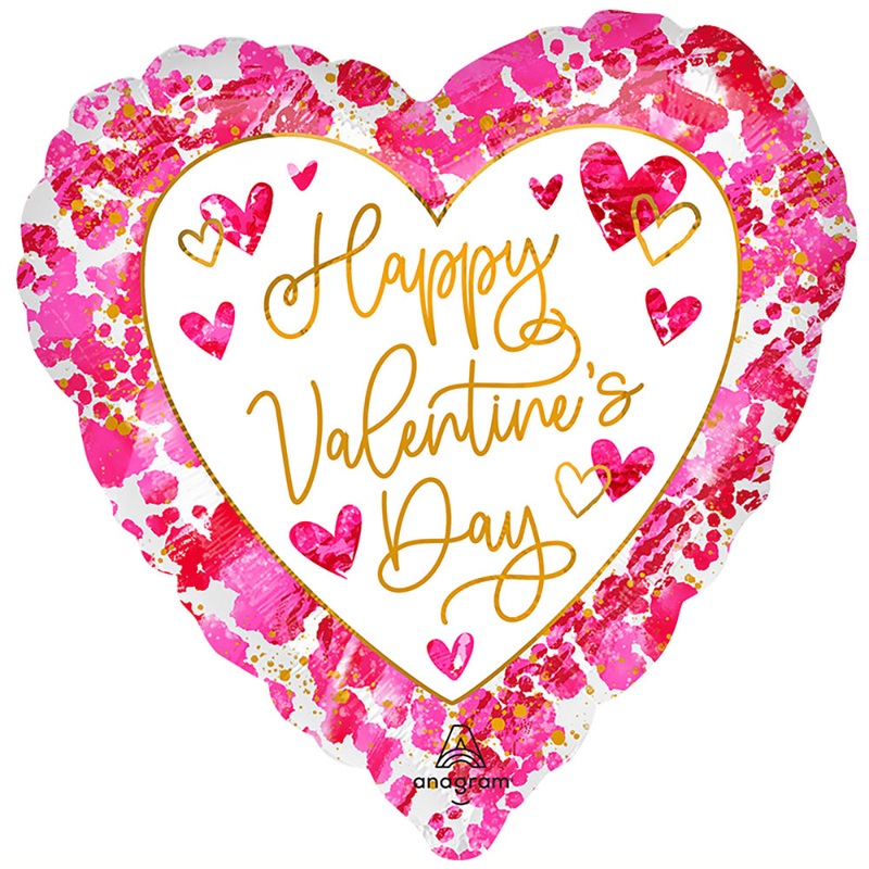 Heartful Valentine's Day 17 Balloon