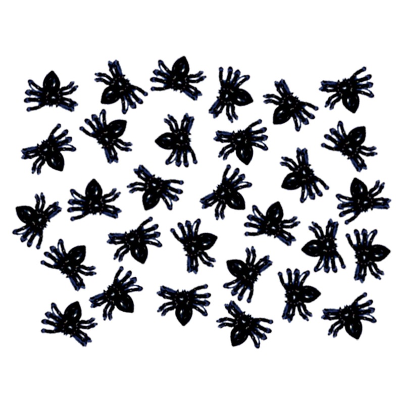 Mini Plastic Spider (50 count)