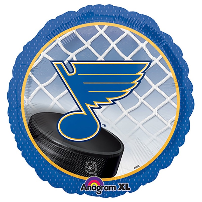 NHL St. Louis Blues Hockey Team 18 Balloon