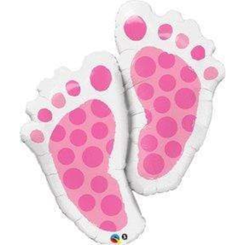 Pink Baby Feet 35 Balloon