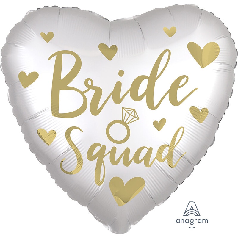 Satin Bride Squad 18" Balloon