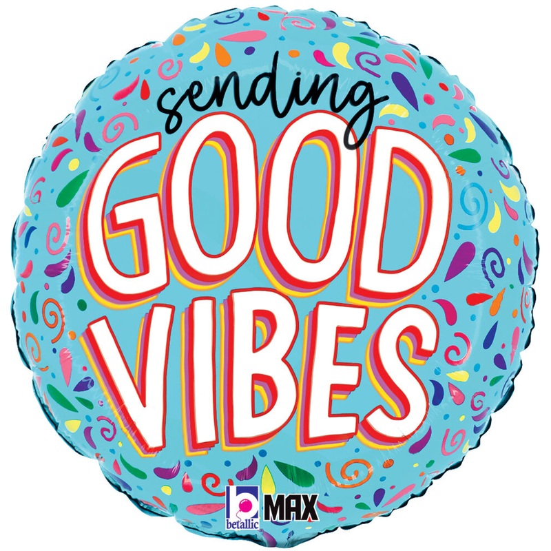 Sending Good Vibes 18" Balloon