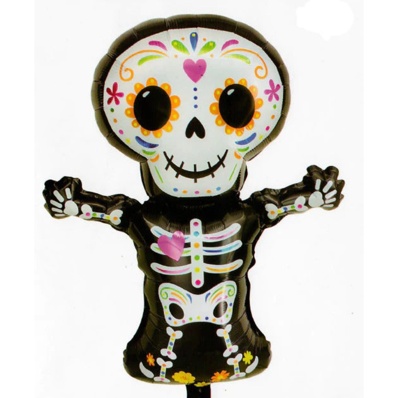 Sugar Skull Skeleton 30 Balloon