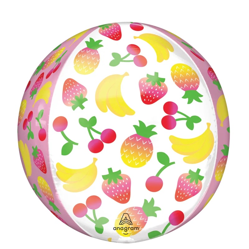 Sweet Summer Fruity Mix Orbz 16 Balloon