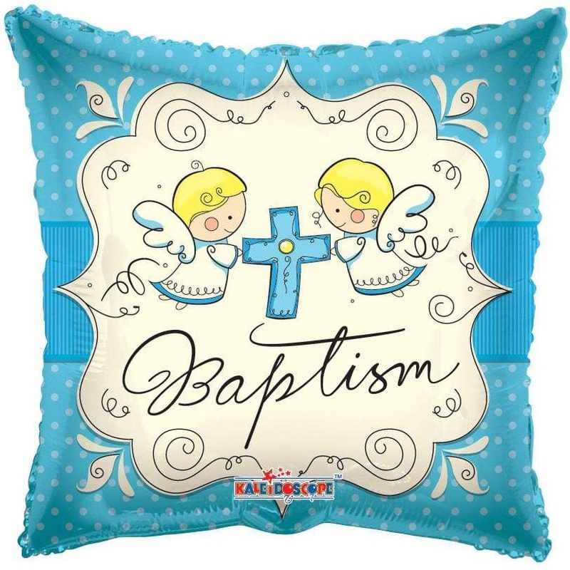 Cute Angels Baptism 18 Balloon