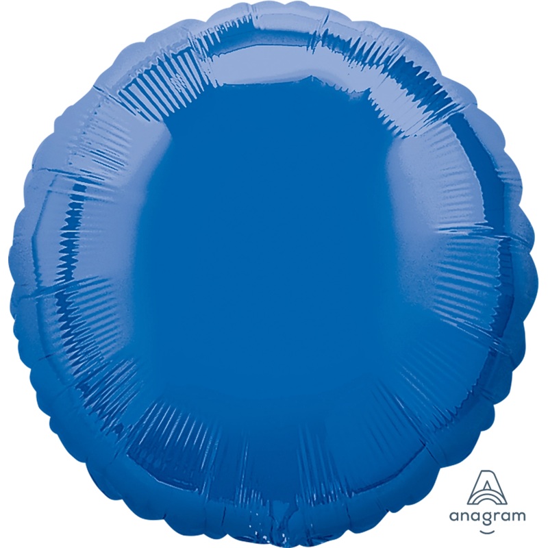 Dark Blue Decorator Circle 18 Balloon