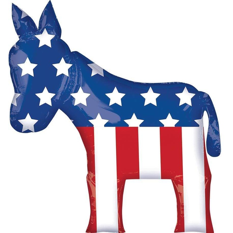 Election Donkey Democrats 32 Balloon
