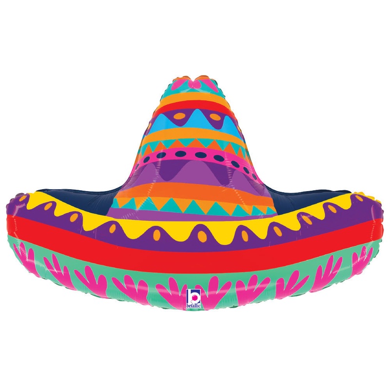 Festive Sombrero 32 Balloon