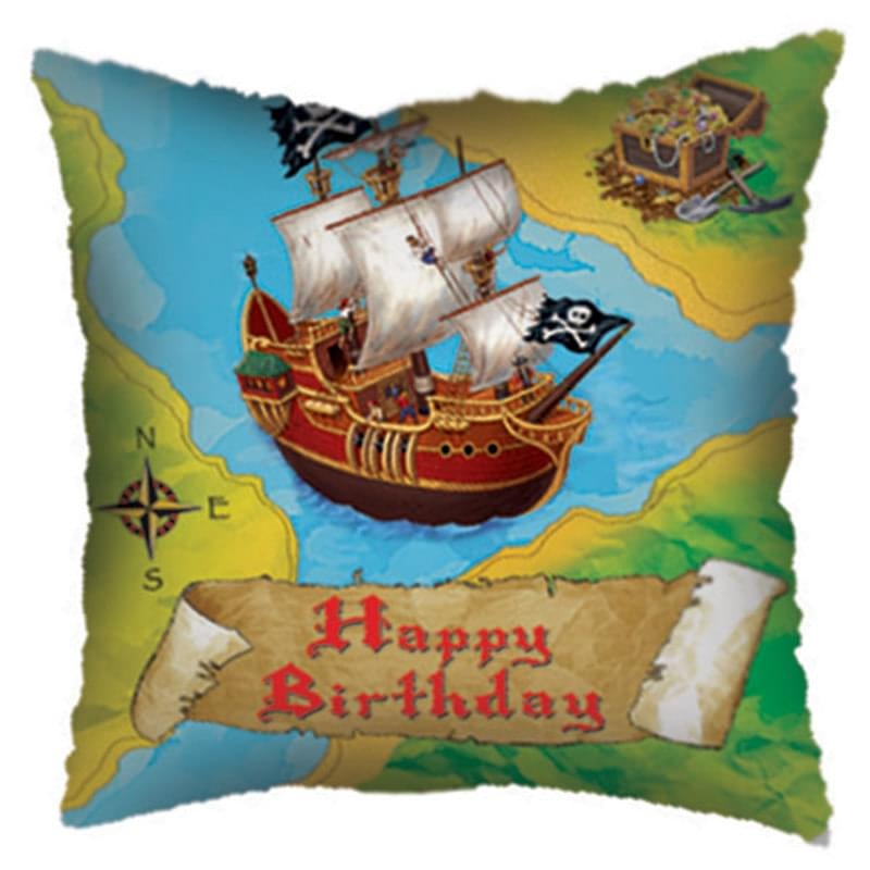 Happy Birthday Pirate Ship 18 Balloon