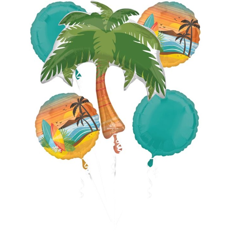 Palm Tree Beach Life Balloon Bouquet