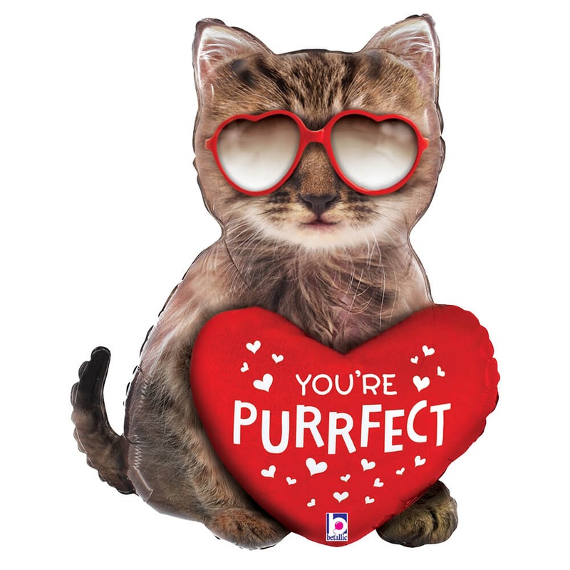 Purrfect Cat 26 Balloon