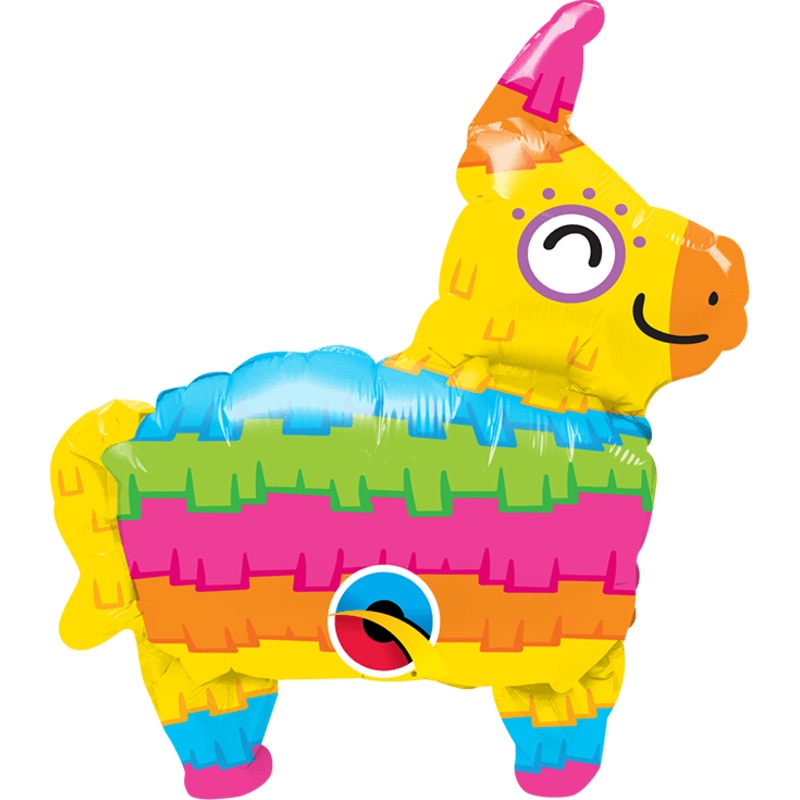 Rainbow Piata 14 Balloon (requires heat-sealing)