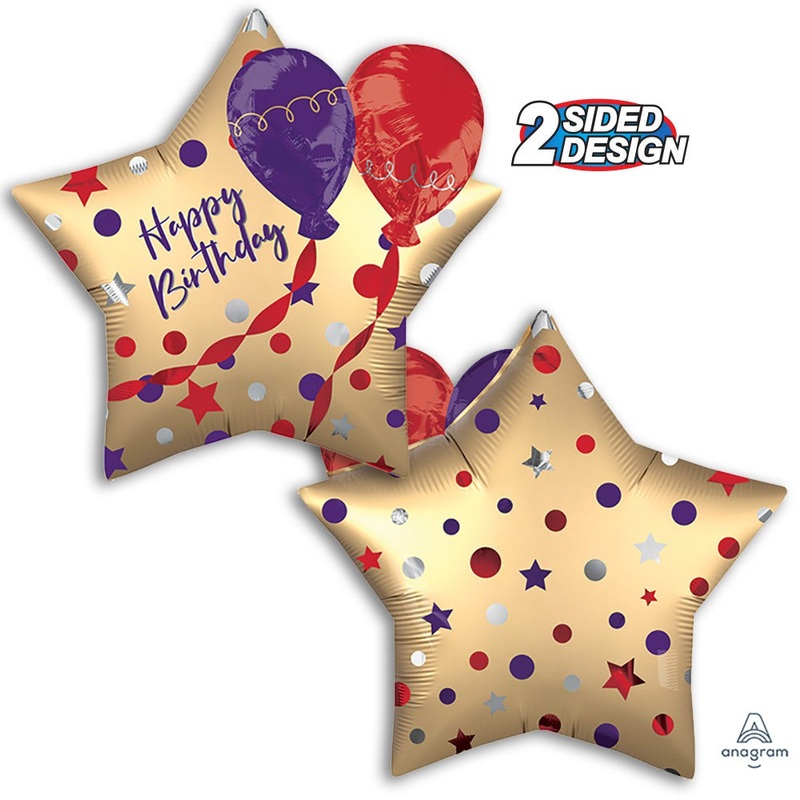 Satin Birthday Balloons 28 Balloon
