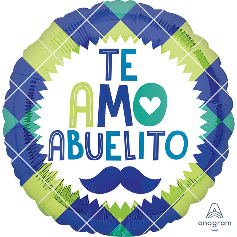Te Amo Abuelito 17 Balloon