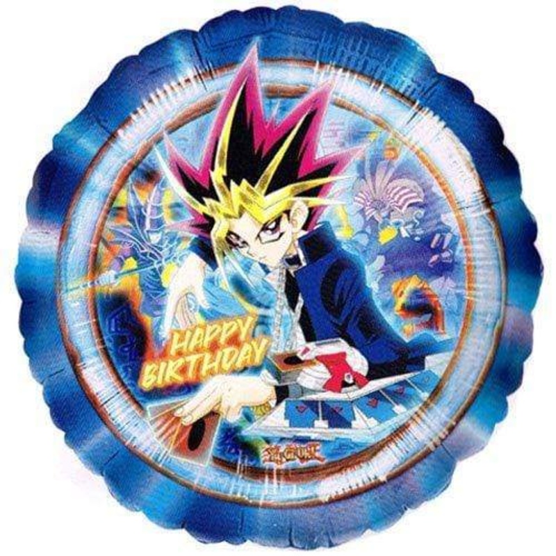Yu-gi-oh! Happy Birthday 18 Balloon