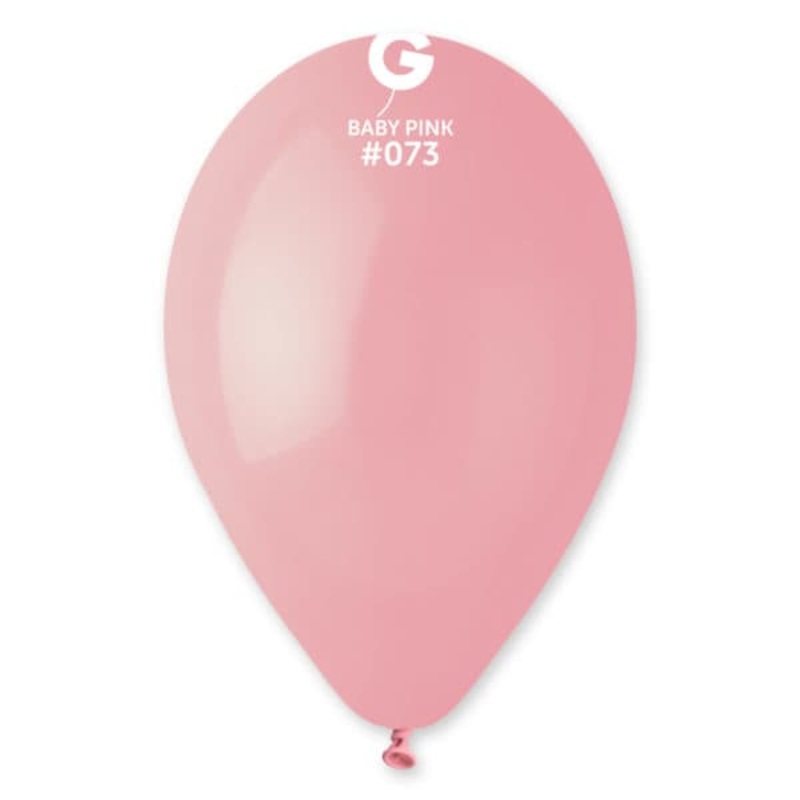 Baby Pink 12 Latex Balloons (50 count)
