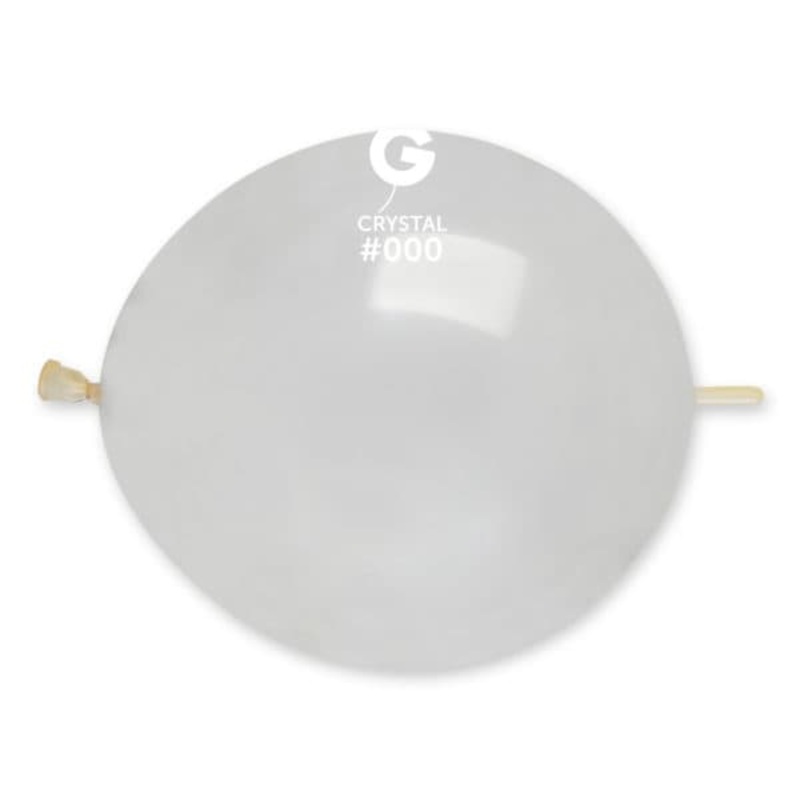 Clear G-Link 13 Latex Balloons (50 count)