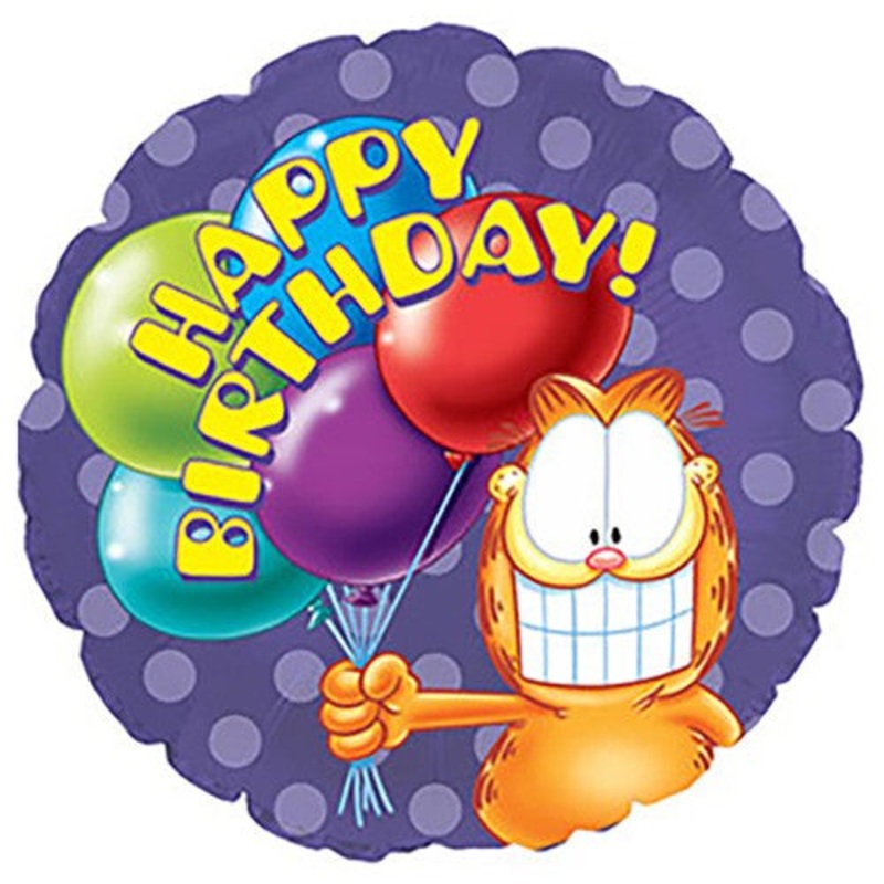 Garfield Birthday Balloon 17 Balloon