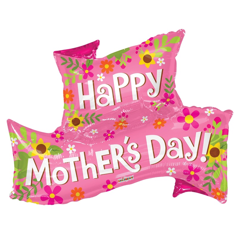 Happy Mother's Day Banner 36 Balloon
