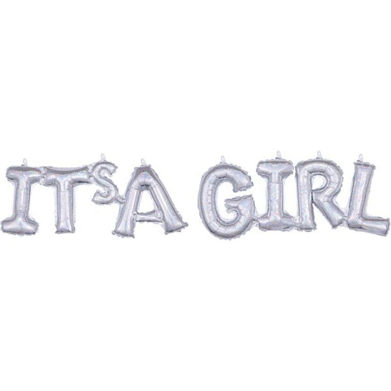 It's A Girl 20 Foil Balloon