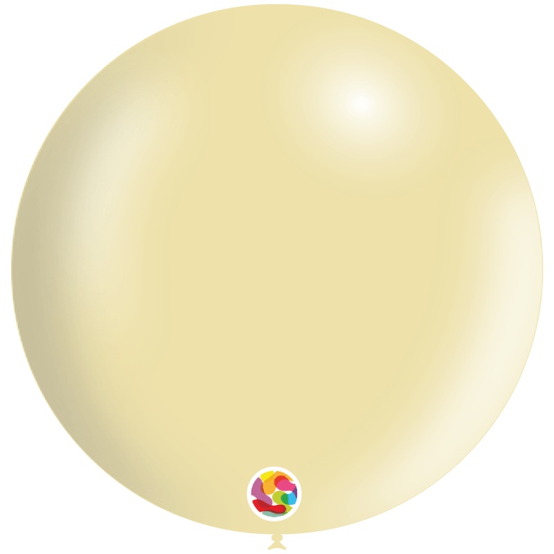 Ivory 36 Latex Balloons (5 count)