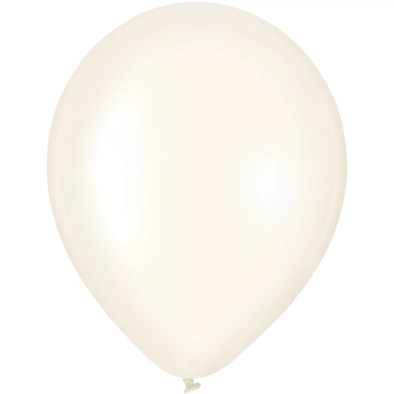 Luxaire White 12 Latex Balloons (25 count)