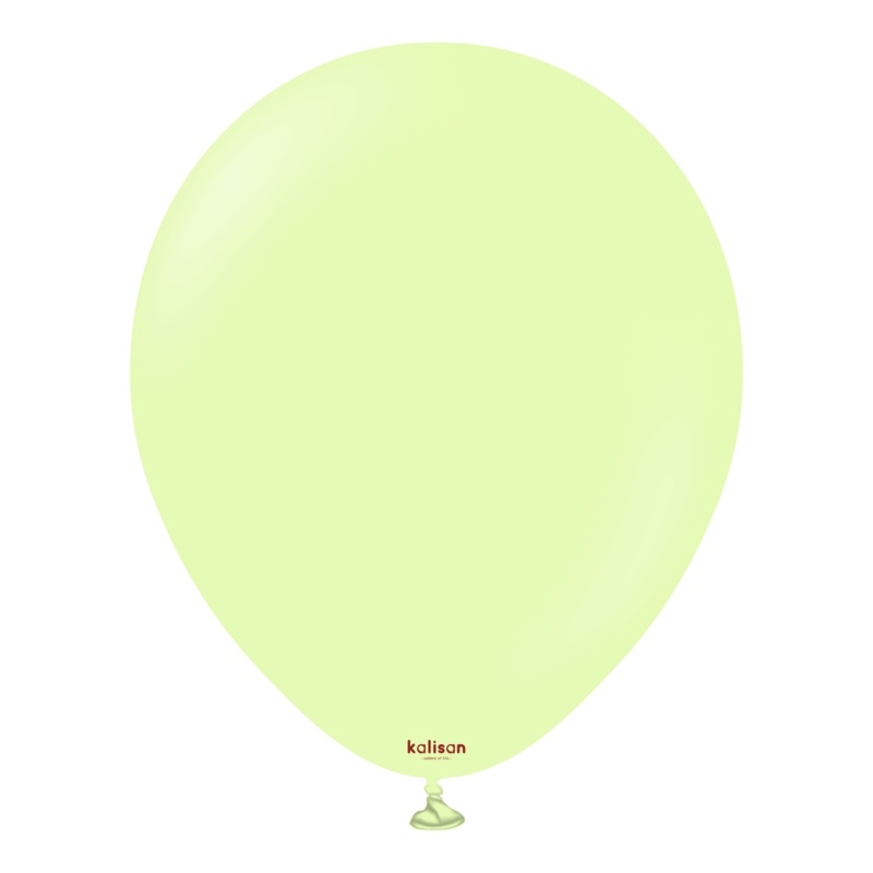 Macaron Pistachio 18 Latex Balloons (25 count)