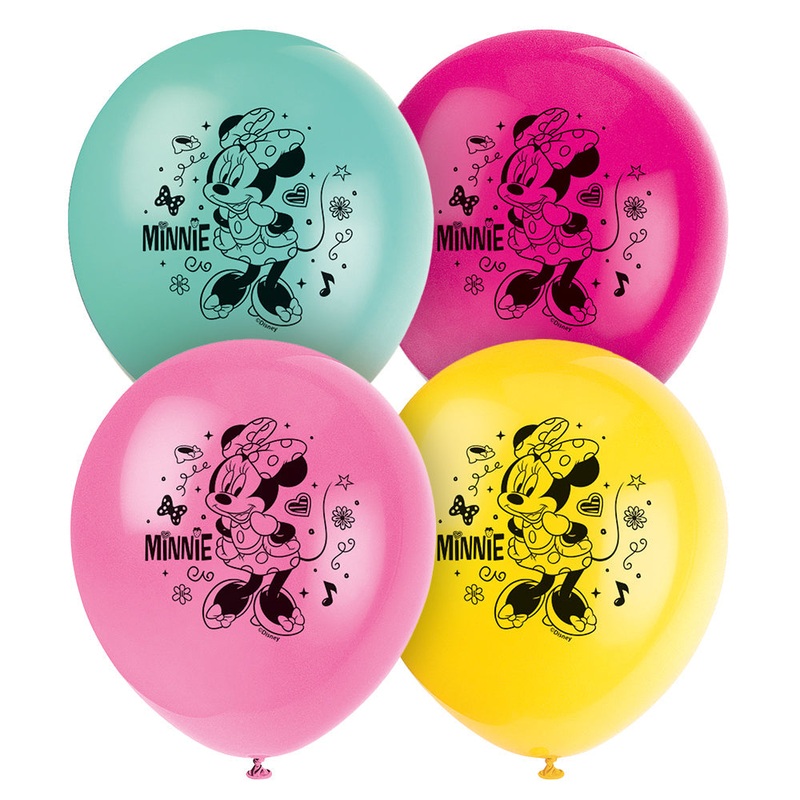 Minnie Mouse 12 Latex Balloons (8 count)