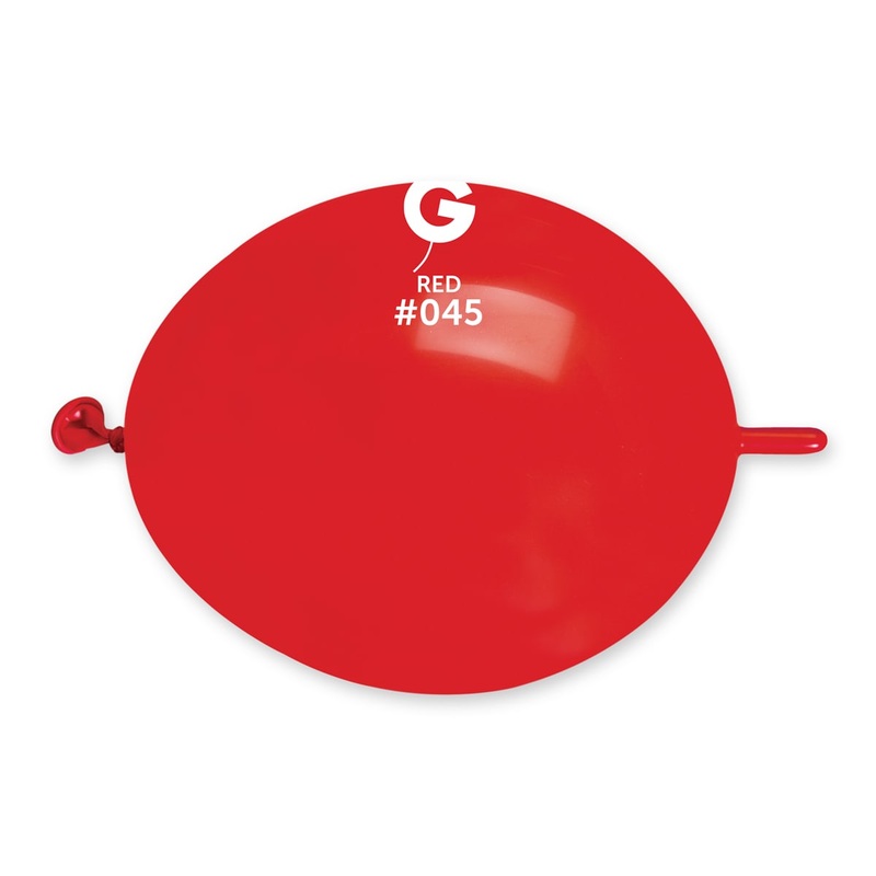 Red G-Link 6 Latex Balloons (100 count)